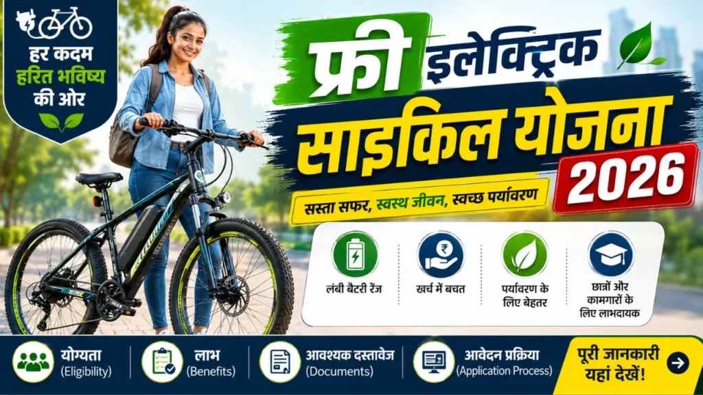 Free Electric Cycle Yojana eligibility and application process
